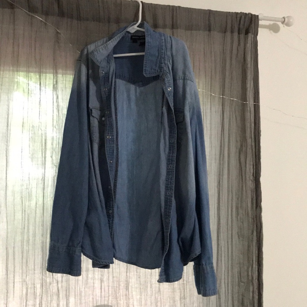 Sandra Ingrish denim top